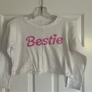 Girls long-sleeved crop (fits like US 10/12)